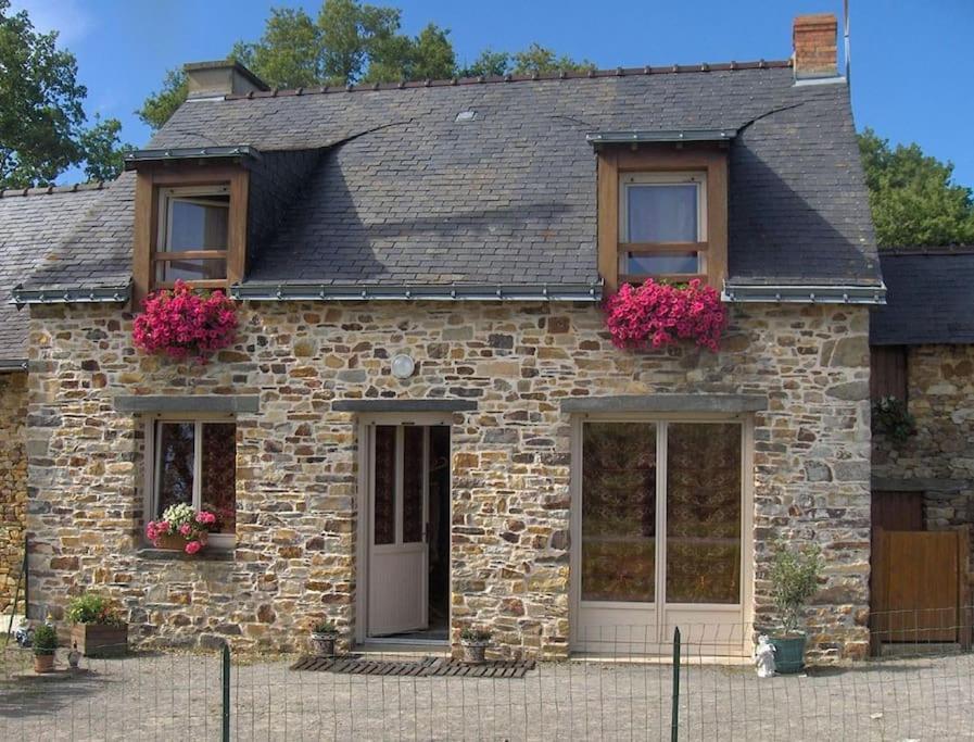 Charmante Maison En Campagne Grand-Fougeray Exterior photo